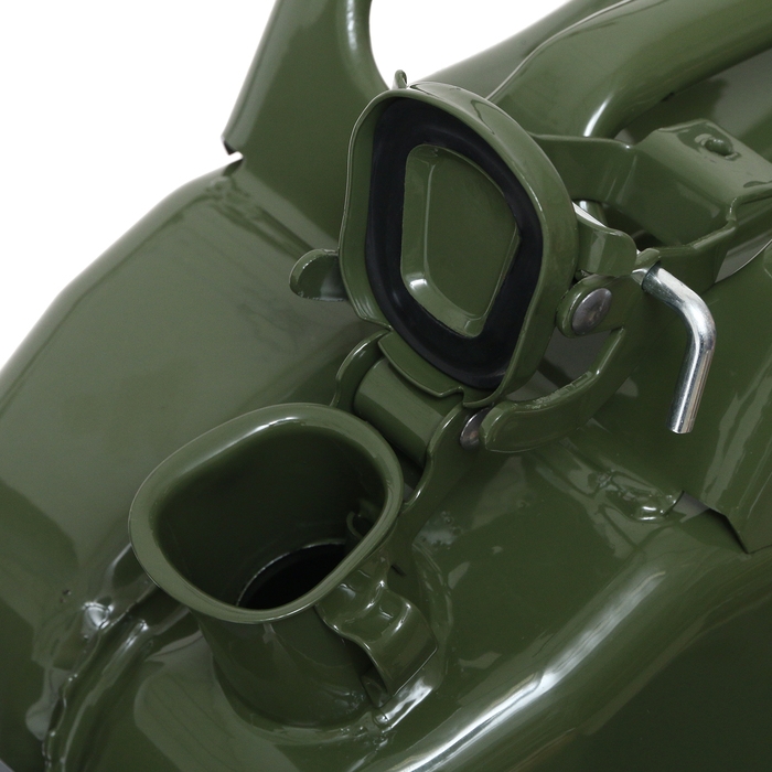 Канистра стальная для ГСМ ZARYA, 20 л, металлическая, крышка с рычагом Канистра стальная для ГСМ ZARYA, 20 л, металлическая, крышка с рычагом