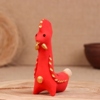 Абашевская игрушка "Петушок-форсун", 11х5х12 см, Кукушкин И.И. Абашевская игрушка "Петушок-форсун", 11х5х12 см, Кукушкин И.И.