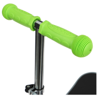 Самокат 2 в 1 GRAFFITI Kids, с корзинкой, колёса PU 120/75 мм, цвет серый