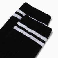 Носки женские, цвет черный, размер 23-25