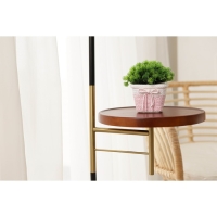 Кашпо для цветов плетёное &laquo;Бантик&raquo;, 10,5&times;10,5&times;8 см, цвет МИКС