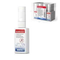 Корректирующая жидкость 12 мл, ErichKrause Arctic White, супер-белая, плавное нанесение, с пластиковым наконечником Корректирующая жидкость 12 мл, ErichKrause Arctic White, супер-белая, плавное нанесение, с пластиковым наконечником