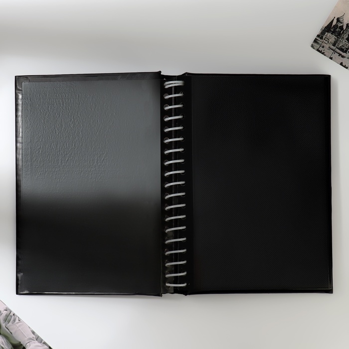 Фотоальбом «Моменты счастья», 20 магнитных листов, цвет страниц чёрный Фотоальбом «Моменты счастья», 20 магнитных листов, цвет страниц чёрный