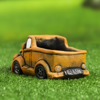 Горшок "Грузовичок" бежевый, 15,4х9х8см