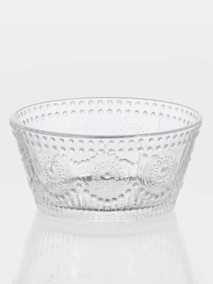 Набор салатников "Ларго" 6 шт, 12х6 см, прозрачные