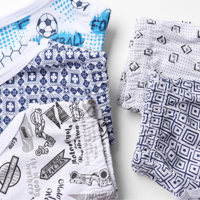 Трусы слипы для мальчика, цвет микс, рост 140 см (38)