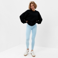 Джемпер (свитшот) женский MINAKU: Casual Collection цвет черный, р-р 46