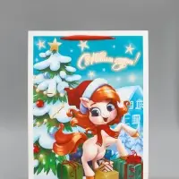 Пакет ламинированный подарочный &laquo;С Новым годом&raquo;, L 31&times;40&times;11.5 см