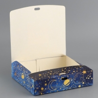 Коробка подарочная новогодняя складная «Тепла и уюта», 20 х 18 х 5 см, БЕЗ ЛЕНТЫ, Новый год Коробка подарочная новогодняя складная «Тепла и уюта», 20 х 18 х 5 см, БЕЗ ЛЕНТЫ, Новый год