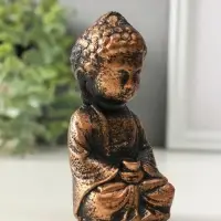 Подставка под благовоний "Будда", размер 11х6 см, цвет винтажная бронза