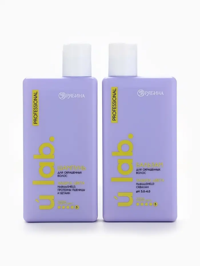 Подарочный набор &laquo;Защита цвета&raquo;: шампунь 250 мл, бальзам 250 мл, Ural Lab