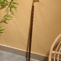 Трость "Орёл" с шахматным рисунком, шишам, латунь 94 см