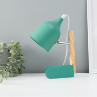 Лампа настольная "Престиж" 1х40Вт Е27 зеленый 13х12х24см
