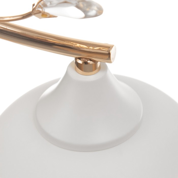 Люстра потолочная Кимберли 2хE27 40Вт Золото, белый Люстра потолочная Кимберли 2хE27 40Вт Золото, белый