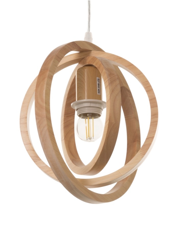 Светильник BayerLux ЭКО "Лика" 1х40Вт Е27 коричневый 25х25х100см