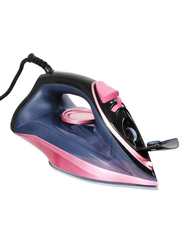 Утюг H-SI01623 2400Вт черный розовый