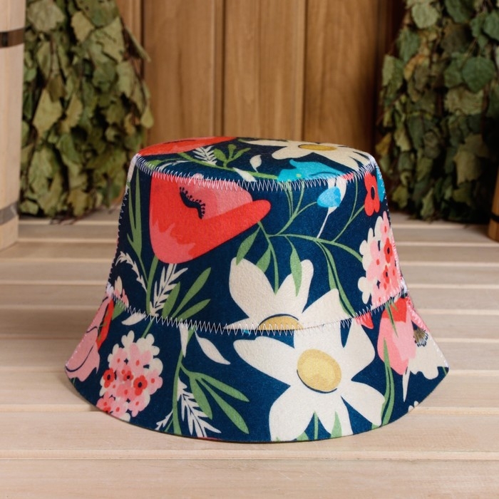 Шапка - панама для бани Женская Шапка - панама для бани Женская