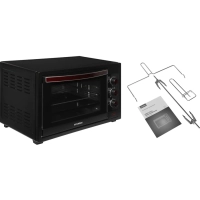 Мини-печь MIO-HY102 50л. 2000Вт черный-красный