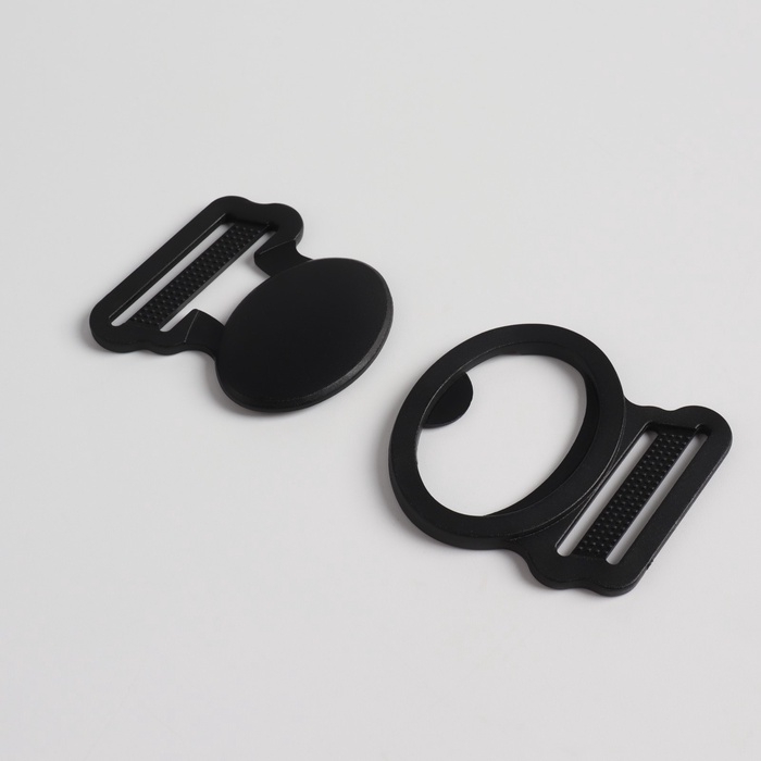 Фастекс 25 мм, 5,2 х 4 см, 10 шт, цвет чёрный Фастекс 25 мм, 5,2 х 4 см, 10 шт, цвет чёрный