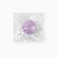 Игрушка пищащая "Мячик" для собак, 6,5 см, серая МИКС