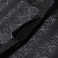 Сумка - переноска для животных "Люкс", ПВХ, жаккард, 49 х 30 х 35 см, чёрная