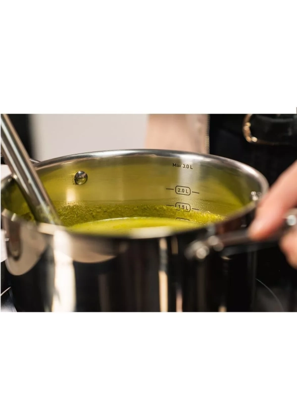 Кастрюля со стеклянной крышкой Cook Eat, 18 см, 2,2 л