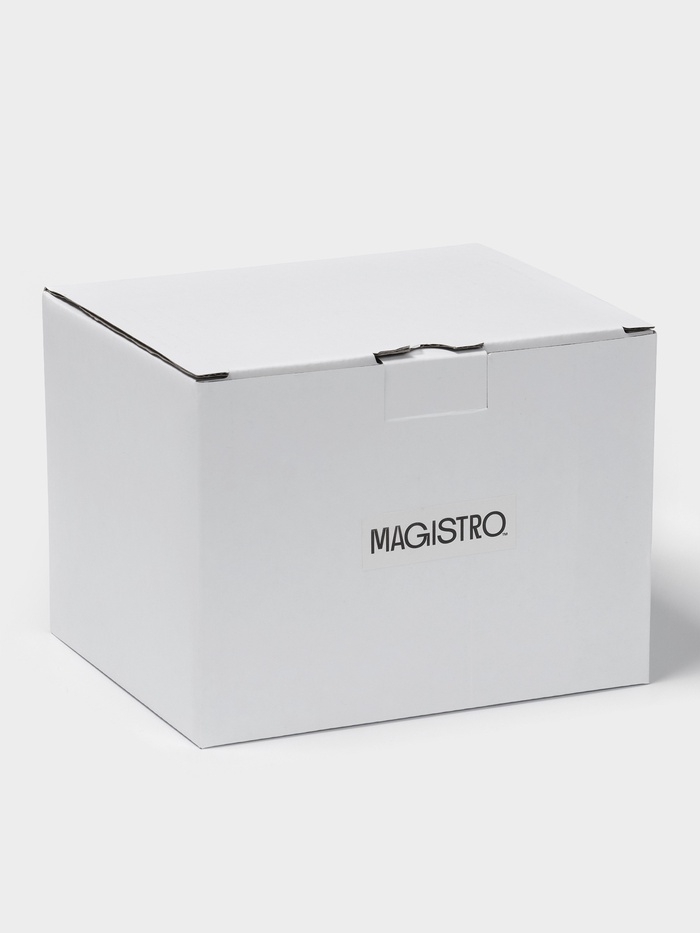 Чайник заварочный с ситом 1,1 л, Magistro, белый