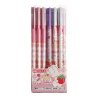 Ручка гелевая со стираемыми чернилами Calligrata, 0.38 мм, стержень синий, корпус &laquo;Ягодки&raquo;, МИКС