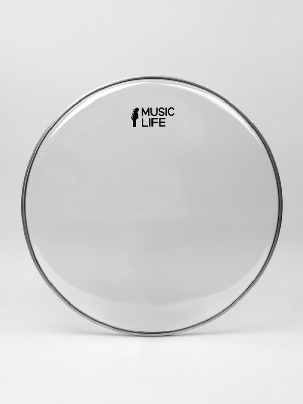 Пластик для барабана Music Life 14 дюймов, прозрачный Пластик для барабана Music Life 14 дюймов, прозрачный