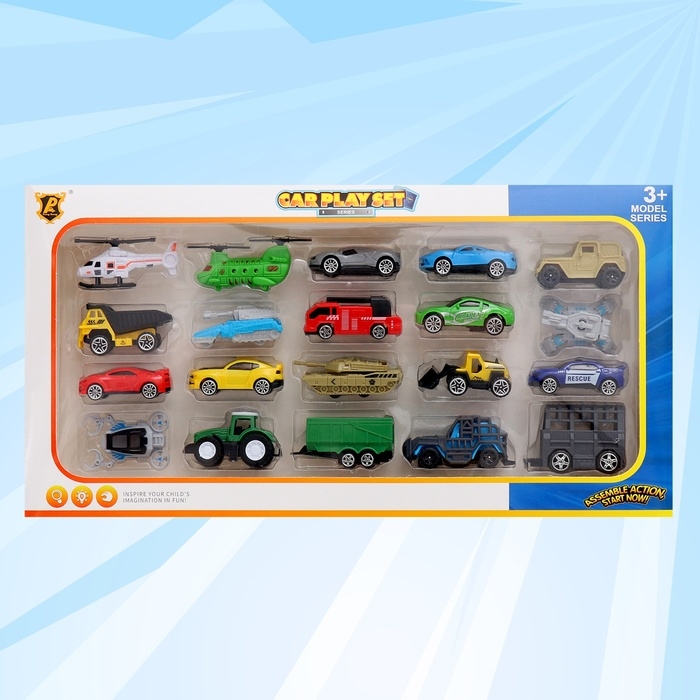 Набор машин &laquo;Рейсер&raquo;, 20 шт. в наборе