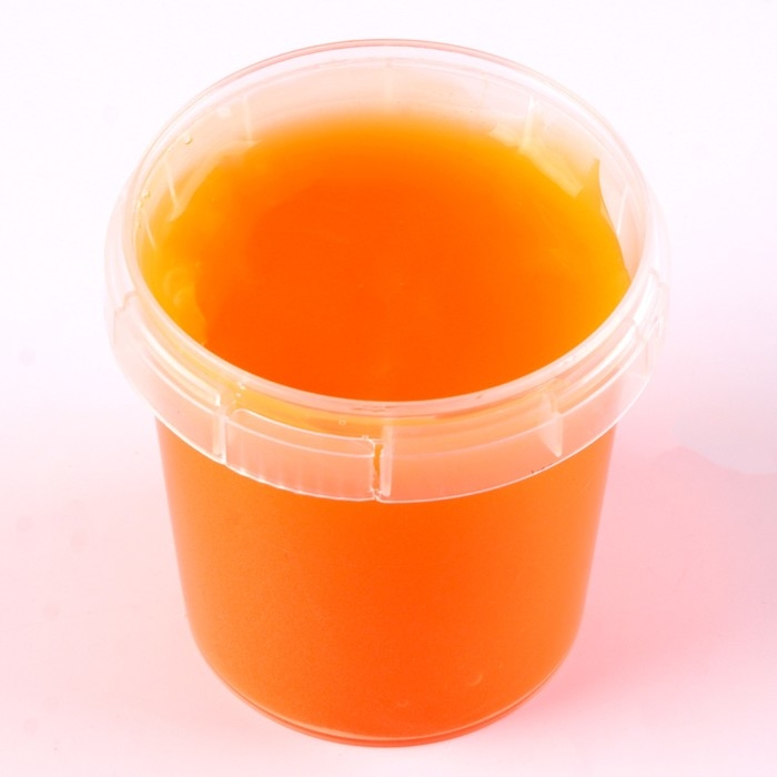 Слайм &laquo;Слизь. Плюх. Медуза&raquo; светящаяся, оранжевая, 120 г