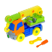 Конструктор для малышей &laquo;Кран&raquo;, 36 деталей