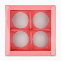 Коробка под 4 конфеты со скретч-слоем &laquo;Только для тебя&raquo;, 10.5 х 10.5 х 3.5 см