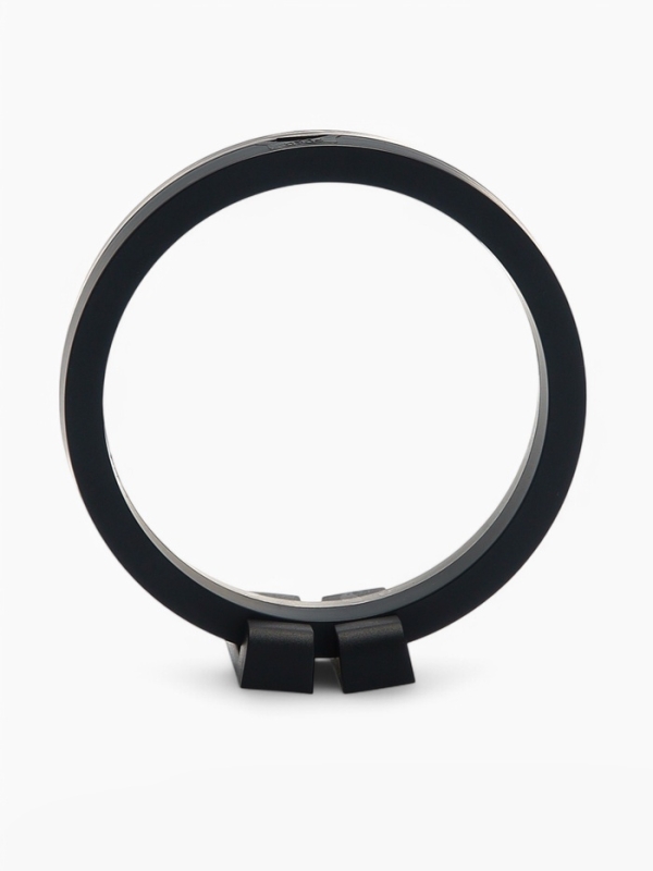 Подставка для украшений «Круг», 11*11*4,5 см, цвет черный Подставка для украшений «Круг», 11*11*4,5 см, цвет черный