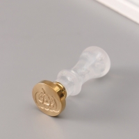 Сургучный набор "Страшная тыква" печать, ручка, сургуч 12,5х10х3,6 см