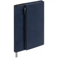 Ежедневник Grace на заказ, недатированный, темно-синий