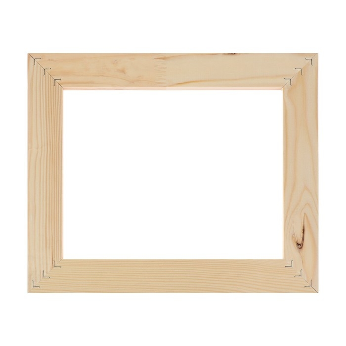 Подрамник для холста Calligrata, 1,8 x 25 x 30 см, ширина рамы 36 мм, сосна