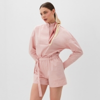 Комплект женский (блузка, шорты) MINAKU: Enjoy цвет розовый, р-р 44