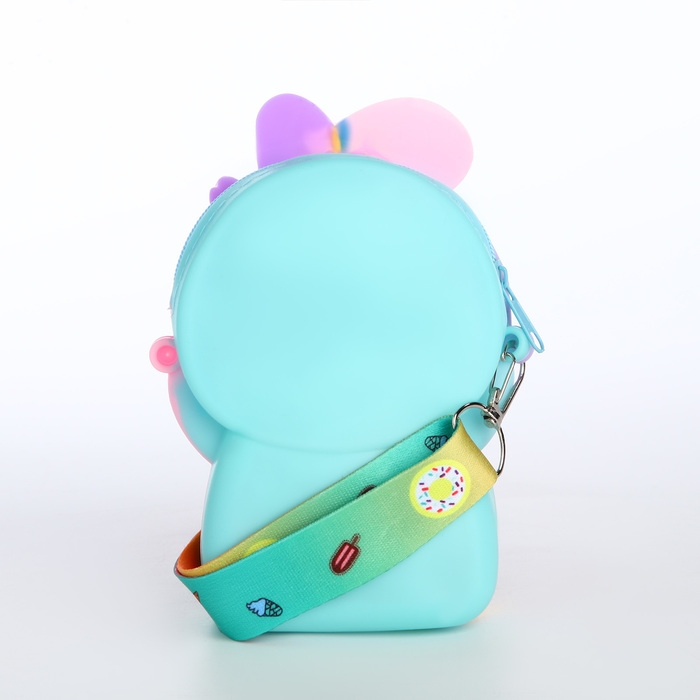 Сумка детская для девочки на молнии &laquo;Выбражулька&raquo;, pop it, цвет разноцветный