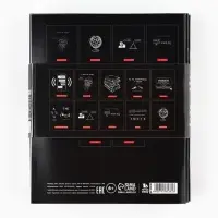 Тетради предметные, 36 л., набор из 10 шт., блок №1 &laquo;Черный фон&raquo;