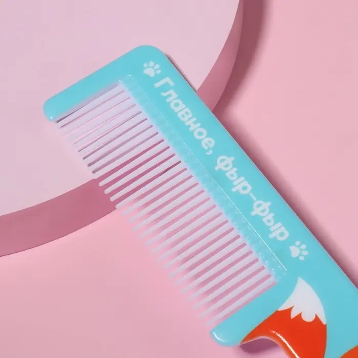 Расчёска фигурная &laquo;Лиса&raquo;, 14.5&times;3.5(&plusmn;1) см