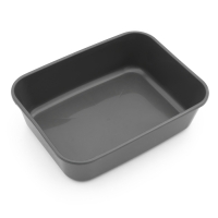 Туалет "Сима Люкс" с бортом 30 х 39 х 19 см, серый