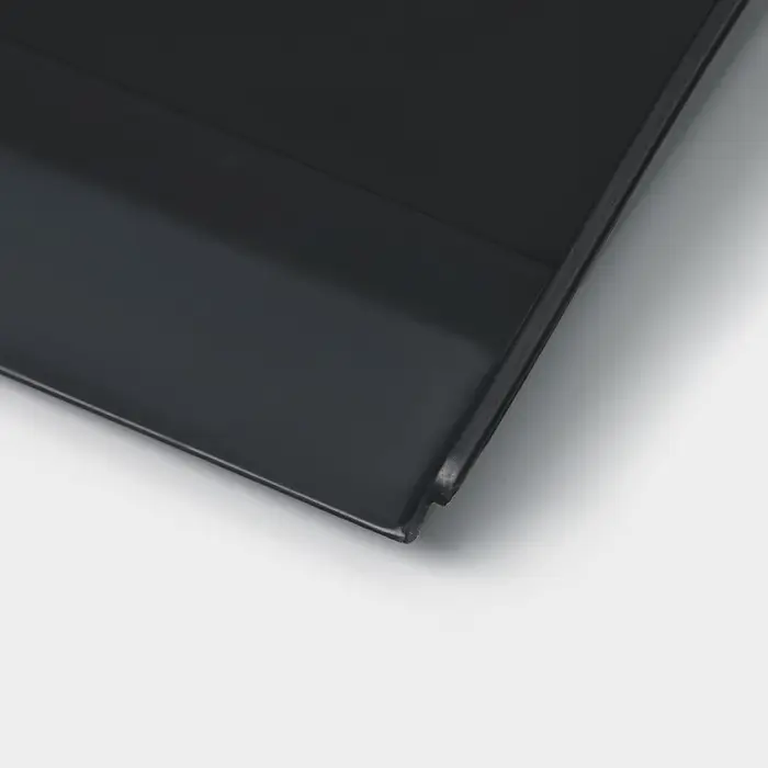 Совок для мусора, пластик, 32&times;22&times;9.5 см, ручка МИКС, серый