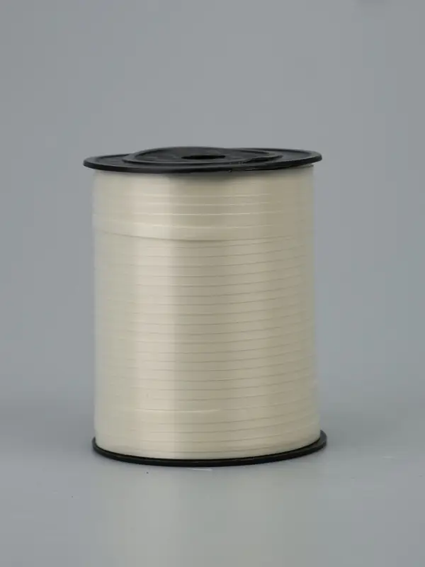 Лента для декора и подарков, шампань, 0,5 см х 500 м