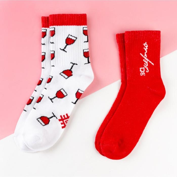 Набор женских носков KAFTAN "Замерло&ldquo; 2 пары, размер 36-39 (23-25 см)