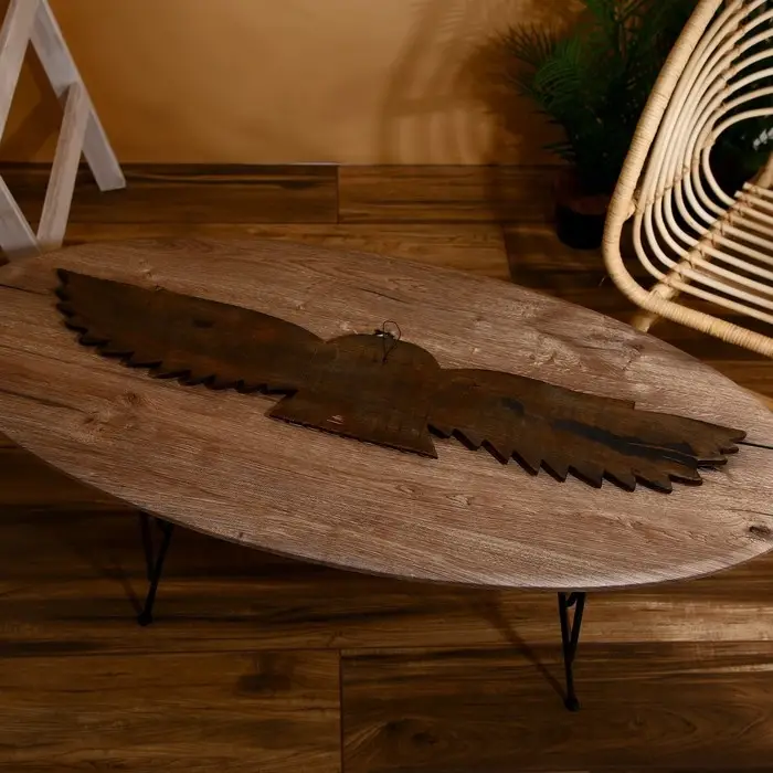 Панно "Парящая сова" албезия 100 см