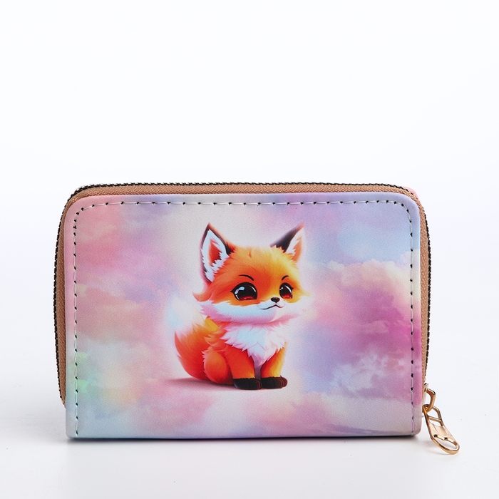 Кошелёк детский на молнии &laquo;Выбражулька&raquo;, цвет разноцветный