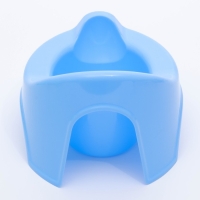 Горшок детский, цвет МИКС для мальчика (бирюзовый, зелёный, голубой)