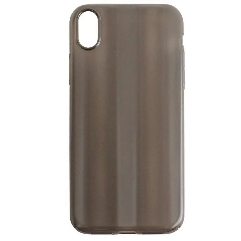 Чехол IPh XS Max Baseus Aurora переливающися черный