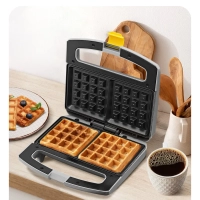 Вафельница электрическая для бельгийских вафель КТ-3656